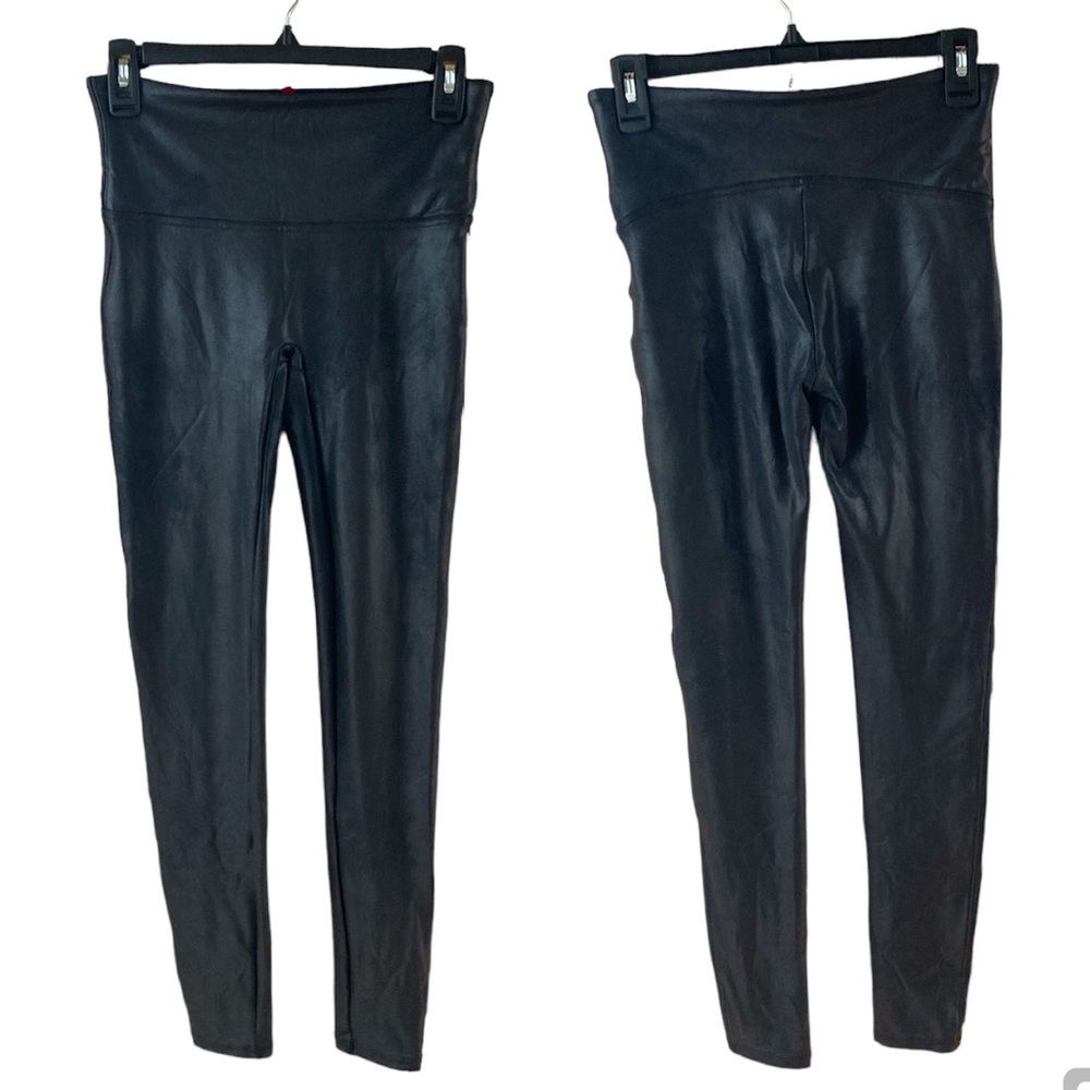 Spanx Faux Leather Leggings size M - Picture 7 of 15